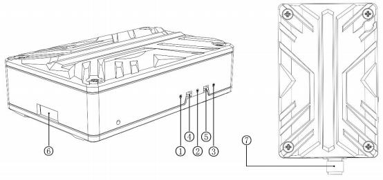 5.8G 1W 2W 5W 7W Μετάδοση Βίντεο Εξαιρετικά Μεγάλης Εμβέλειας 5.8Ghz FPV VTX Ασύρματος Πομπός Βίντεο 0