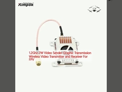1.2Ghz 2W Video Sender Graphic Transmission Ασύρματος πομπός και δέκτης βίντεο για FPV