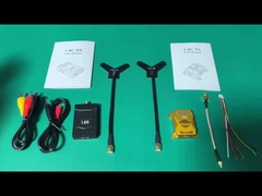 16 κανάλια 1.6Ghz FPV VTX 3W Drone Video Transmitter Receiver με ισχύ ραδιοσυχνοτήτων DC 6-26V