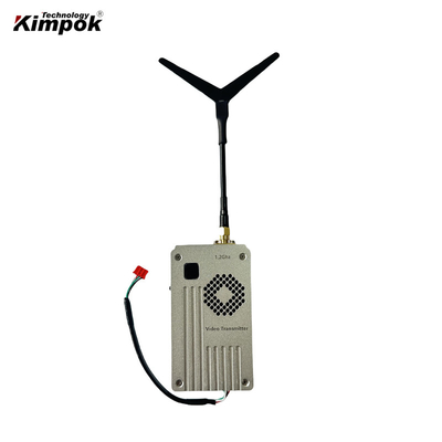 Πρόσθετη τάση DC 12V Private Mold Ναι 1.2Ghz 8W VTX FPV Ασύρματος πομπός βίντεο 1.3Ghz Μεταδότης και δέκτη βίντεο drone μακράς εμβέλειας