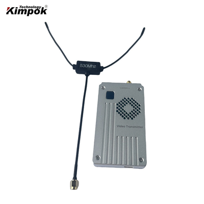 500-600Mhz FPV βίντεο πομπός 5 Watt ιδιωτικό μούχλα FM ασύρματος αναλογικός πομπός και δέκτη με 8 κανάλια