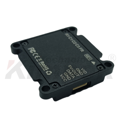 Πομπός βίντεο UAV 2,5W διπλής ζώνης 4,9 GHz - 5,8 GHz με εμβέλεια 20 km