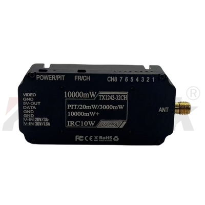 2.5G 10W ασύρματος τηλεοπτικού πομπού για σταθερή μετάδοση μεγάλων αποστάσεων