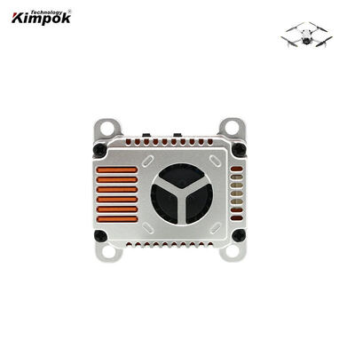 Kimpok Ultra Long Range Flight 1.2G 1080MHz-1360MHz 2W VTX Drone Αξεσουάρ πομπού βίντεο με δυνατότητα εναλλαγής ισχύος 25mW/2000mW FPV VTX 8CH Μετάδοση εικόνας Shenzhen Made