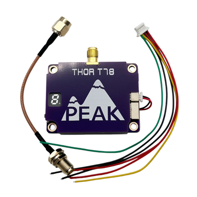 Peak THOR T78 High-Performance Long-Range FPV VTX with Superior Signal Penetration for Extended Coverage