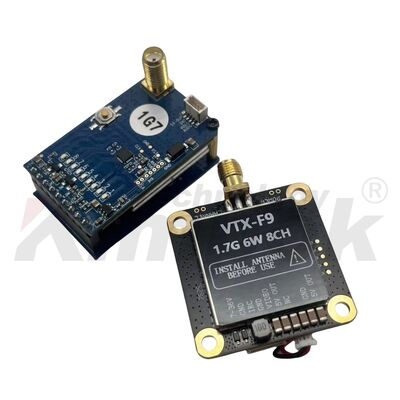 1.7GHz 6W FPV VTX Drone Video Transmitter με χαμηλή καθυστέρηση για πτήσεις μεγάλων αποστάσεων